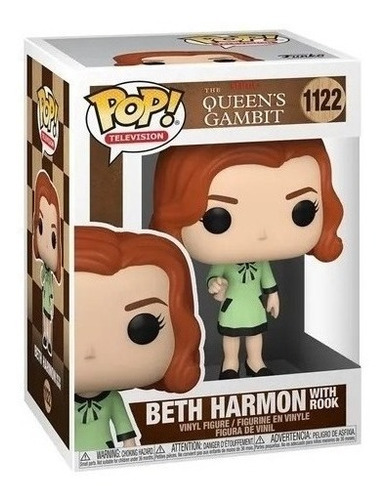 Funko Pop! O Gambito Da Rainha Beth Harmon 1122 Original